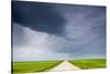 Storm Clouds, Saskatchewan, Canada-null-Stretched Canvas