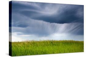 Storm Clouds, Saskatchewan, Canada-null-Stretched Canvas