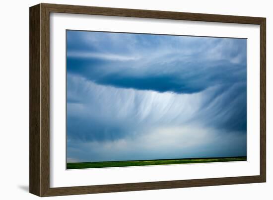 Storm Clouds, Saskatchewan, Canada-null-Framed Photographic Print