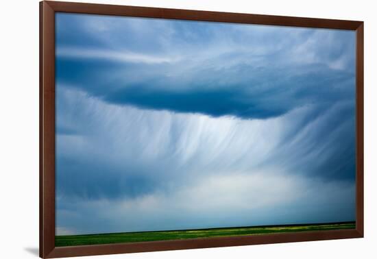 Storm Clouds, Saskatchewan, Canada-null-Framed Photographic Print