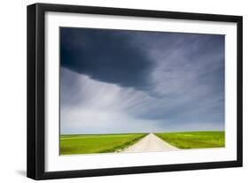 Storm Clouds, Saskatchewan, Canada-null-Framed Photographic Print