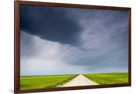 Storm Clouds, Saskatchewan, Canada-null-Framed Photographic Print