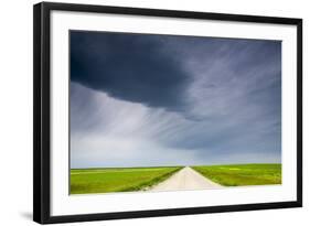 Storm Clouds, Saskatchewan, Canada-null-Framed Photographic Print