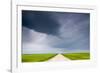 Storm Clouds, Saskatchewan, Canada-null-Framed Photographic Print