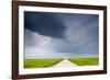 Storm Clouds, Saskatchewan, Canada-null-Framed Photographic Print