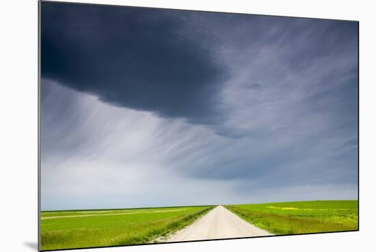 Storm Clouds, Saskatchewan, Canada-null-Mounted Photographic Print