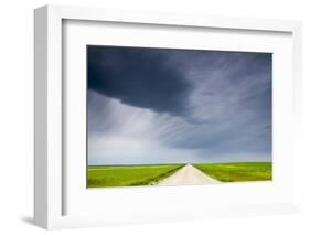 Storm Clouds, Saskatchewan, Canada-null-Framed Photographic Print