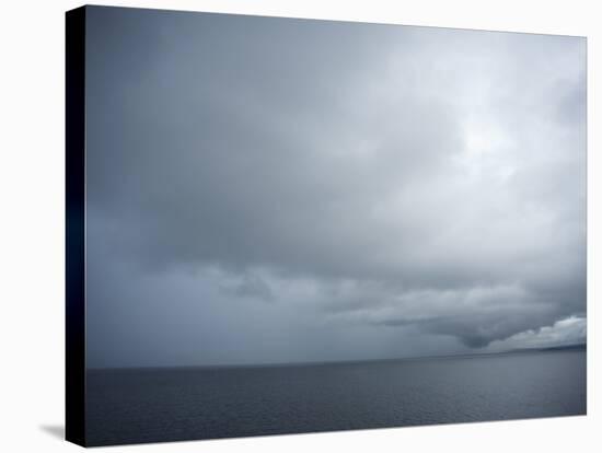 Storm Clouds Settle Over the Puget Sound, Washington State, United States of America, North America-Aaron McCoy-Stretched Canvas