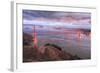 Storm Coming In Over Golden Gate Bridge-Vincent James-Framed Photographic Print