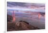 Storm Coming In Over Golden Gate Bridge-Vincent James-Framed Photographic Print