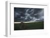 Storm coming into the field-Michael Scheufler-Framed Photographic Print