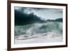 Storm Crashing-David Baker-Framed Photographic Print