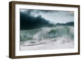 Storm Crashing-David Baker-Framed Photographic Print