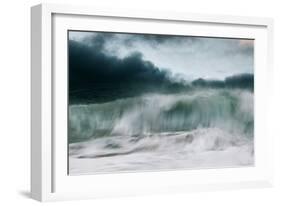 Storm Crashing-David Baker-Framed Photographic Print