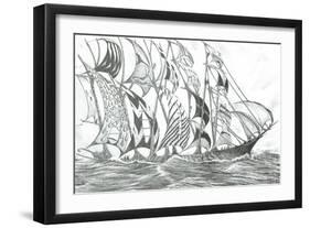 Storm creators Banda Sea, 2018-Vincent Alexander Booth-Framed Giclee Print