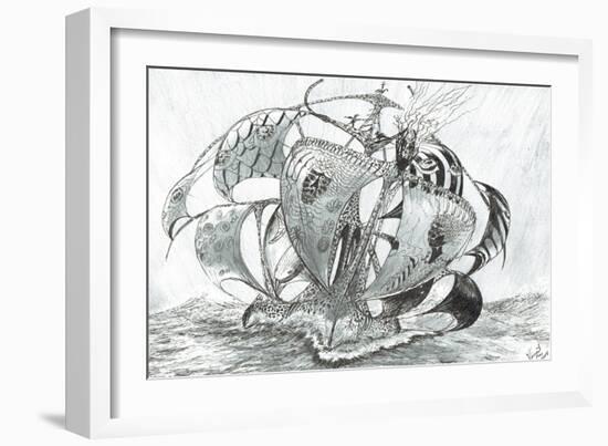 Storm creators Camotes Sea, 2018-Vincent Alexander Booth-Framed Giclee Print