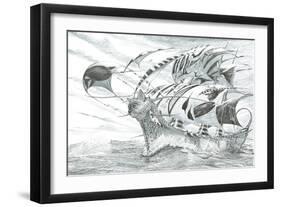 Storm Creators Chiloe Sea-Vincent Alexander Booth-Framed Giclee Print