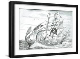 Storm Creators Greenland Sea-Vincent Alexander Booth-Framed Giclee Print
