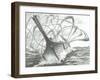 Storm Creators Ise Wan, 2021, (ink and pencil on paper)-Vincent Alexander Booth-Framed Giclee Print