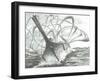 Storm Creators Ise Wan, 2021, (ink and pencil on paper)-Vincent Alexander Booth-Framed Giclee Print