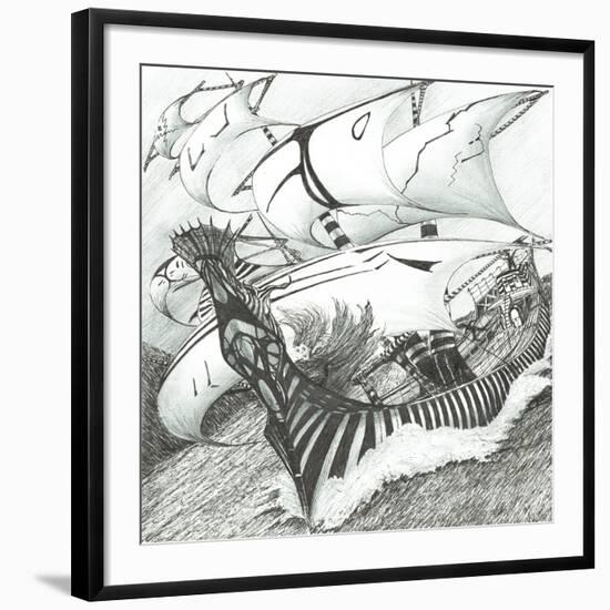 Storm Creators Java Sea, 2017-Vincent Alexander Booth-Framed Giclee Print