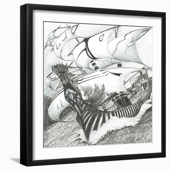 Storm Creators Java Sea, 2017-Vincent Alexander Booth-Framed Giclee Print