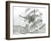 Storm Creators Joseph Bonaparte Gulf, 2022, (ink and pencil on paper)-Vincent Alexander Booth-Framed Giclee Print