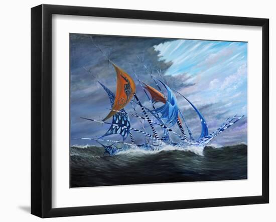 Storm creators Koro Sea, 2018-Vincent Alexander Booth-Framed Giclee Print