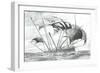 Storm Creators Mutsu Wan, 2022, (ink and pencil on paper)-Vincent Alexander Booth-Framed Giclee Print