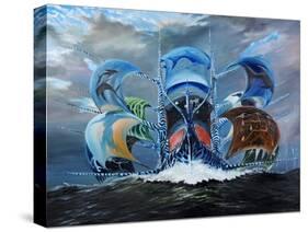 Storm creators Salish Sea, 2018-Vincent Alexander Booth-Stretched Canvas