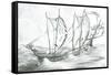 Storm creators Salton Sea-Vincent Alexander Booth-Framed Stretched Canvas