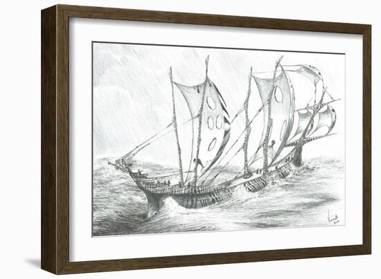 Storm creators Salton Sea-Vincent Alexander Booth-Framed Giclee Print