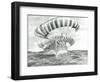 Storm Creators Teluk Tomini, 2021, (ink and pencil on paper)-Vincent Alexander Booth-Framed Giclee Print