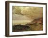 Storm, Enquihen, Pas-De-Calais, 1876 (Oil on Canvas)-Jean-Charles Cazin-Framed Giclee Print