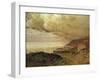 Storm, Enquihen, Pas-De-Calais, 1876 (Oil on Canvas)-Jean-Charles Cazin-Framed Giclee Print
