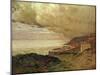 Storm, Enquihen, Pas-De-Calais, 1876 (Oil on Canvas)-Jean-Charles Cazin-Mounted Giclee Print