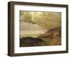 Storm, Enquihen, Pas-De-Calais, 1876 (Oil on Canvas)-Jean-Charles Cazin-Framed Giclee Print