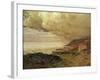 Storm, Enquihen, Pas-De-Calais, 1876 (Oil on Canvas)-Jean-Charles Cazin-Framed Giclee Print