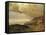 Storm, Enquihen, Pas-De-Calais, 1876 (Oil on Canvas)-Jean-Charles Cazin-Framed Stretched Canvas