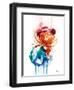 Storm Flower-Ishita Banerjee-Framed Art Print