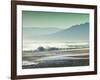 Storm Force Levante Winds Blowing Tops of Waves, Estrecho Natural Park, Los Lanses Beach, Spain-Giles Bracher-Framed Photographic Print