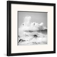 Storm in Cantabria-Marina Cano-Framed Art Print