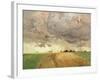 Storm in Delft-Fritz Thaulow-Framed Giclee Print