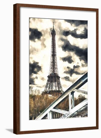 Storm in Paris-Philippe Hugonnard-Framed Giclee Print