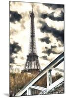 Storm in Paris-Philippe Hugonnard-Mounted Giclee Print