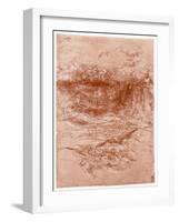 Storm in the Alps, C1503-1505-Leonardo da Vinci-Framed Giclee Print