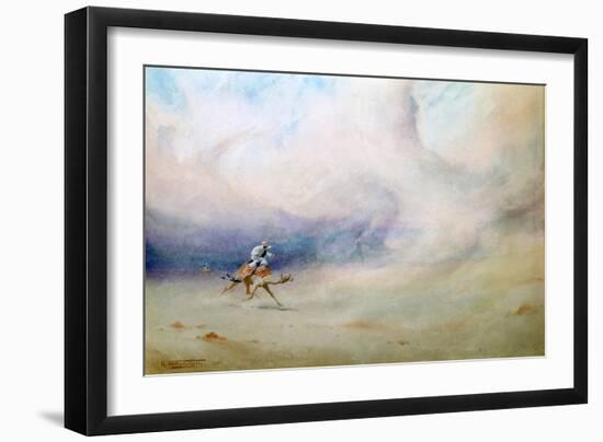 Storm in the Desert, 1901-Robert Talbot Kelly-Framed Giclee Print