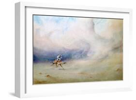 Storm in the Desert, 1901-Robert Talbot Kelly-Framed Giclee Print