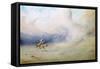 Storm in the Desert, 1901-Robert Talbot Kelly-Framed Stretched Canvas
