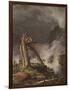 Storm in the Mountains, 1847 (Oil on Canvas)-Frederic Edwin Church-Framed Giclee Print